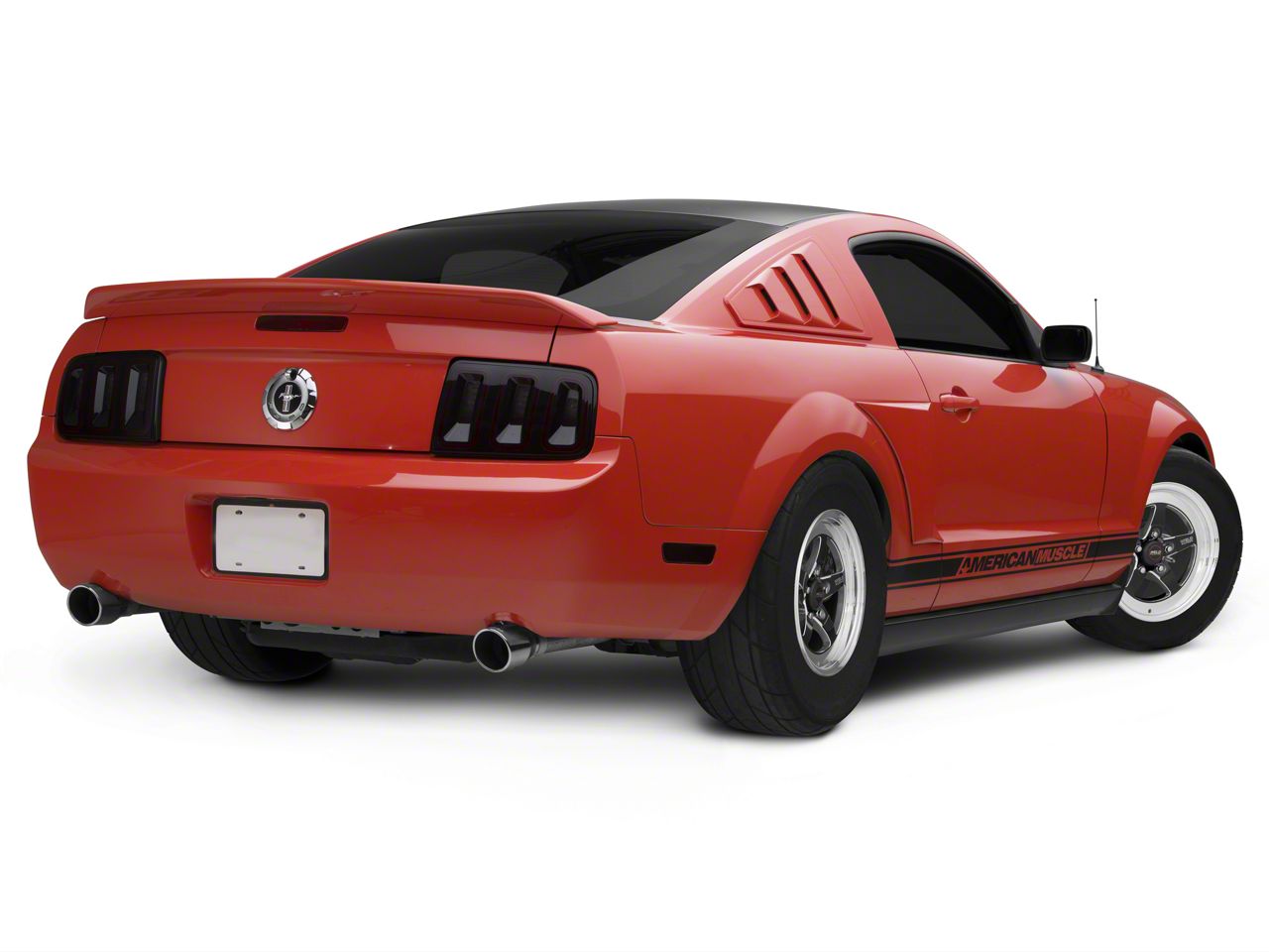 Weld Racing Mustang RTS S71 Black Anodized Wheel; Rear Only