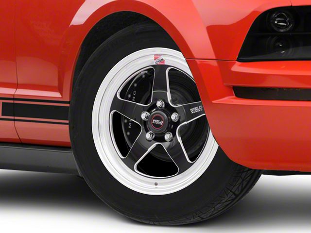 Weld Racing RTS S71 Black Anodized Wheel; Front Only; 17x5 (05-09 Mustang)