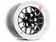 Weld Racing RTS S77 Black Anodized Wheel; Rear Only; 15x10 (05-09 Mustang)