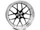 Weld Racing RTS S77 Black Anodized Wheel; Rear Only; 15x10 (15-23 Mustang GT w/o Performance Pack, EcoBoost, V6)