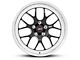 Weld Racing RTS S77 Black Anodized Wheel; Front Only; 18x5 (05-09 Mustang)