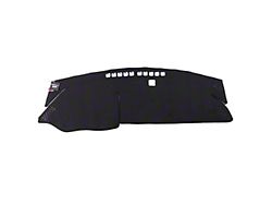 WELLvisors Suede Style Dash Mat; Black (16-24 Camaro)
