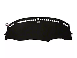 WELLvisors Suede Style Dash Mat; Black (15-23 Challenger w/o Heads Up Display)