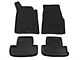 Profile Front and Second Row Floor Liners; Black (11-14 Mustang)