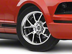 FR500 Style Chrome Wheel; 18x9; 30mm Offset (05-09 Mustang)