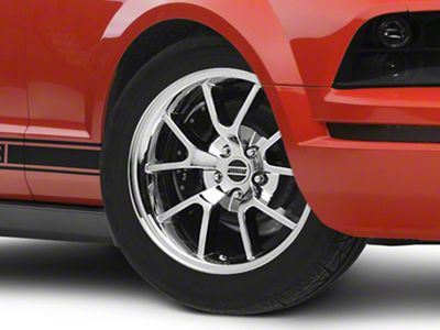 FR500 Style Chrome Wheel; 18x9; 30mm Offset (05-09 Mustang)