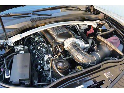 Whipple W175FF 2.9L Intercooled Supercharger Kit; Black (14-15 Camaro Z/28)