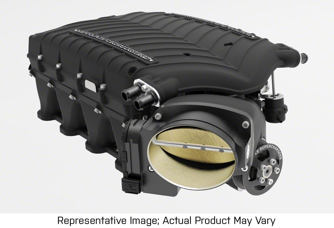 Whipple Challenger Gen 3 W185RF 3.0L Race Supercharger Tuner Kit; Black