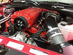 Whipple Gen 6 3.0L Intercooled Supercharger Kit; Black; Stage 1 (15-23 6.2L HEMI Charger)