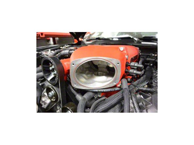 Whipple Front Feed Supercharger Billet Elliptical Blade 132mm Throttle Body Upgrade (11-14 Mustang GT)