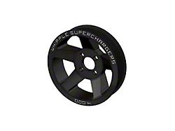 Whipple 6-Rib Supercharger 4-Bolt Pulley (11-25 Mustang GT, Dark Horse)