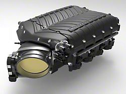 Whipple W185RF 3.0L Intercooled Supercharger Competition Kit; Black; Stage 2 (11-14 Mustang GT)