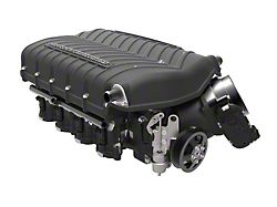 Whipple Gen 6 W185AX 3.0L Intercooled Supercharger Kit; Black; Stage 1 (11-14 Mustang GT)