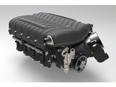 Whipple Gen 6 W185AX 3.0L Intercooled Supercharger Kit; Black; Stage 2 (11-14 Mustang GT)