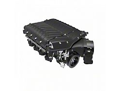 Whipple Gen 6x W185AX 3.0L Intercooled Supercharger Kit; Black; Stage 2 (18-21 Mustang GT)