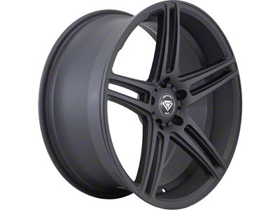 White Diamond W3184 Matte Black Wheel; 20x9; 20mm Offset (06-10 RWD Charger)