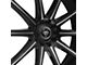 White Diamond W3195 Gloss Black Machined Wheel; 18x8 (06-10 RWD Charger)