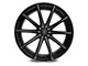 White Diamond W3195 Gloss Black Machined Wheel; 22x9 (06-10 RWD Charger)