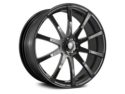 White Diamond W3196 Gloss Black Wheel; 20x8.5 (06-10 RWD Charger)