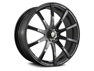 White Diamond W3196 Gloss Black Wheel; 22x9; 20mm Offset (06-10 RWD Charger)