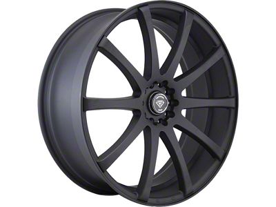 White Diamond W3196 Matte Black Wheel; 20x8.5; 20mm Offset (06-10 RWD Charger)