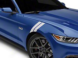 SEC10 Hash Marks; White; Pair (15-23 Mustang)