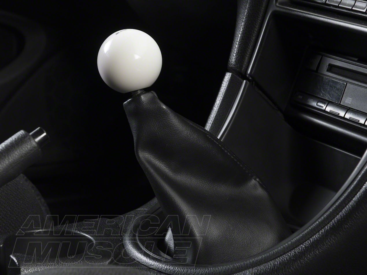 thumbnail image 2 of UPR Products Black Delrin Shift Knob 5 Speed For Mustang 1979-2004 2 of 6