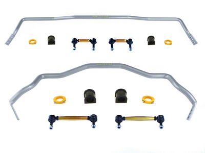 Whiteline Heavy Duty Adjustable Front and Rear Sway Bars with End Links (15-25 Mustang)