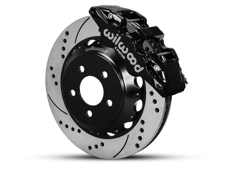 Wilwood Mustang AERO6 Front Big Brake Kit with 14Inch Drilled and