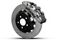 Wilwood AERO6 Front Big Brake Kit with 14-Inch Slotted Rotors; Nickel Plated Calipers (15-23 Mustang)