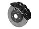 Wilwood SX6R Dynamic Front Big Brake Kit with 14-Inch Slotted Rotors; Black Calipers (16-19 Camaro)