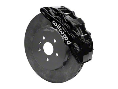 Wilwood SX6R WCCB Carbon Ceramic Front Big Brake Kit; Black Calipers (10-15 Camaro)