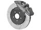 Wilwood AERO4 Race Front Big Brake Kit with 14-Inch Slotted Rotors; Anodized Gray Calipers (97-13 Corvette C5 & C6)