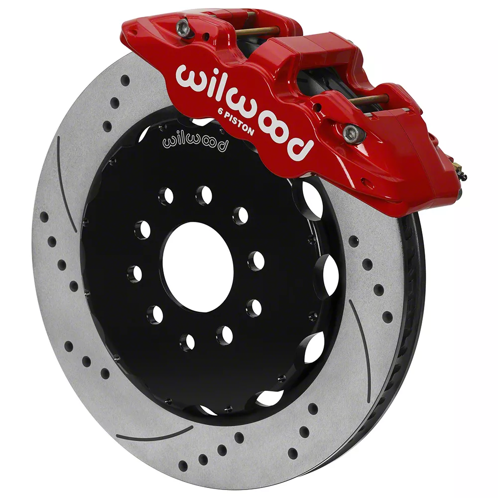 Wilwood Corvette AERO6 Front Big Brake Kit with 14Inch Drilled and