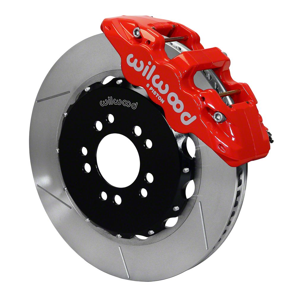 Wilwood Corvette AERO6 Front Big Brake Kit with 15-Inch Slotted Rotors ...