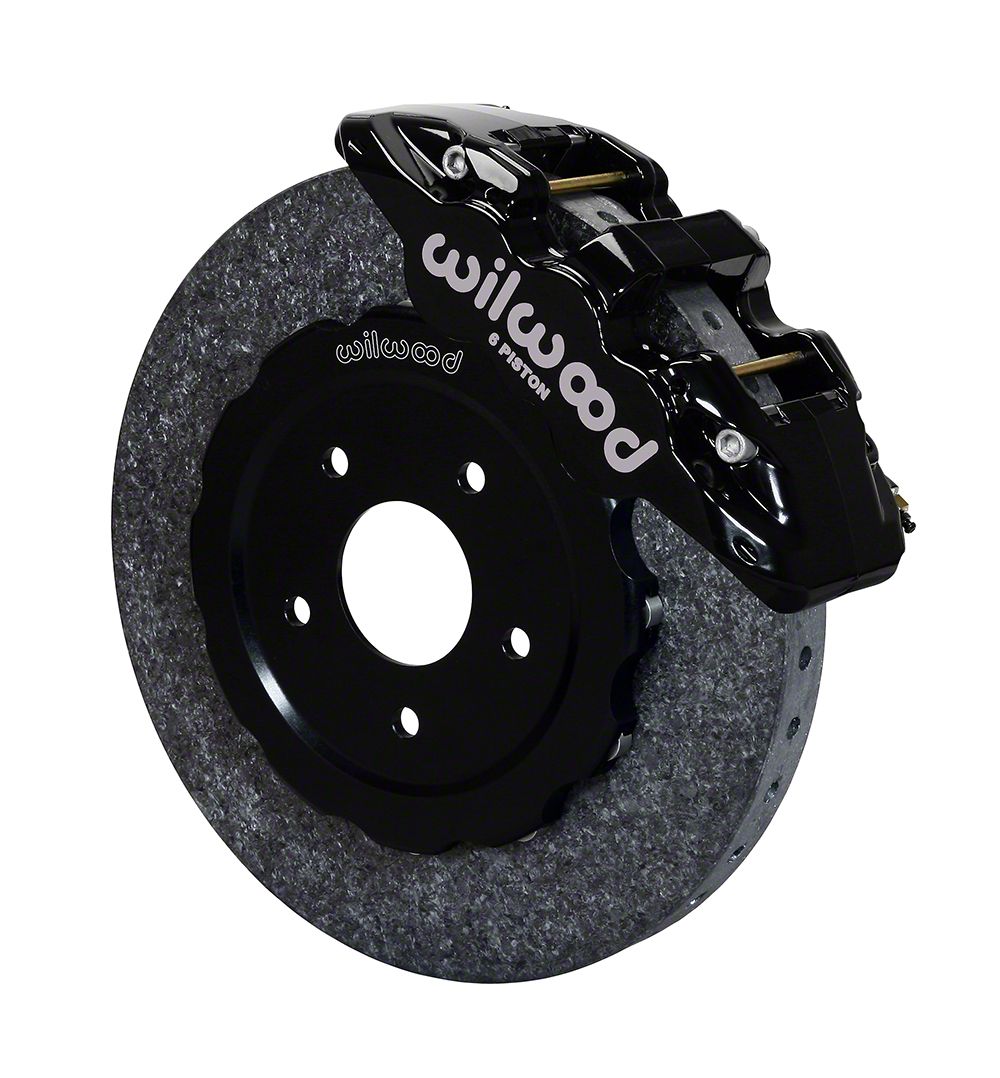 Wilwood AERO6 Big Brake 6 Piston Front Brake Kit - Black - Chevy Corvette 1997-2013