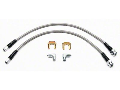 Wilwood Flexline Brake Line Kit; Front (97-04 Corvette C5)