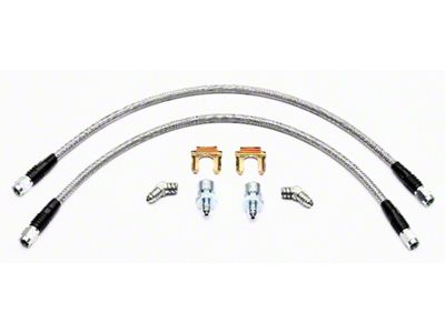 Wilwood Flexline Brake Line Kit; Front (05-13 Corvette C6)