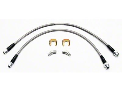 Wilwood Flexline Brake Line Kit; Rear (97-04 Corvette C5)