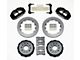 Wilwood Forged Narrow Superlite 4R Rear Big Brake Kit with 13-Inch Slotted Rotors for OE Parking Brake; Black Calipers (97-13 Corvette C5 & C6)