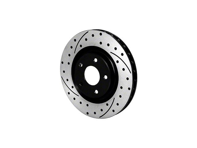 Wilwood Promatrix Drilled and Slotted Rotor and Pad Kit; Front (97-04 Corvette C5; 05-13 Corvette C6 Base)