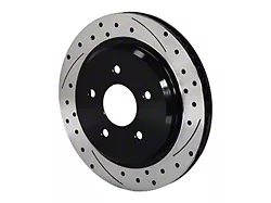 Wilwood Promatrix Drilled and Slotted Rotor and Pad Kit; Rear (97-04 Corvette C5; 05-13 Corvette C6 Base)