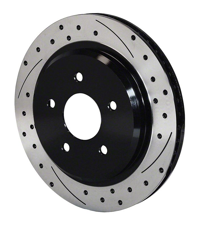 Wilwood Corvette Promatrix Drilled and Slotted Rotors; Rear Pair 140