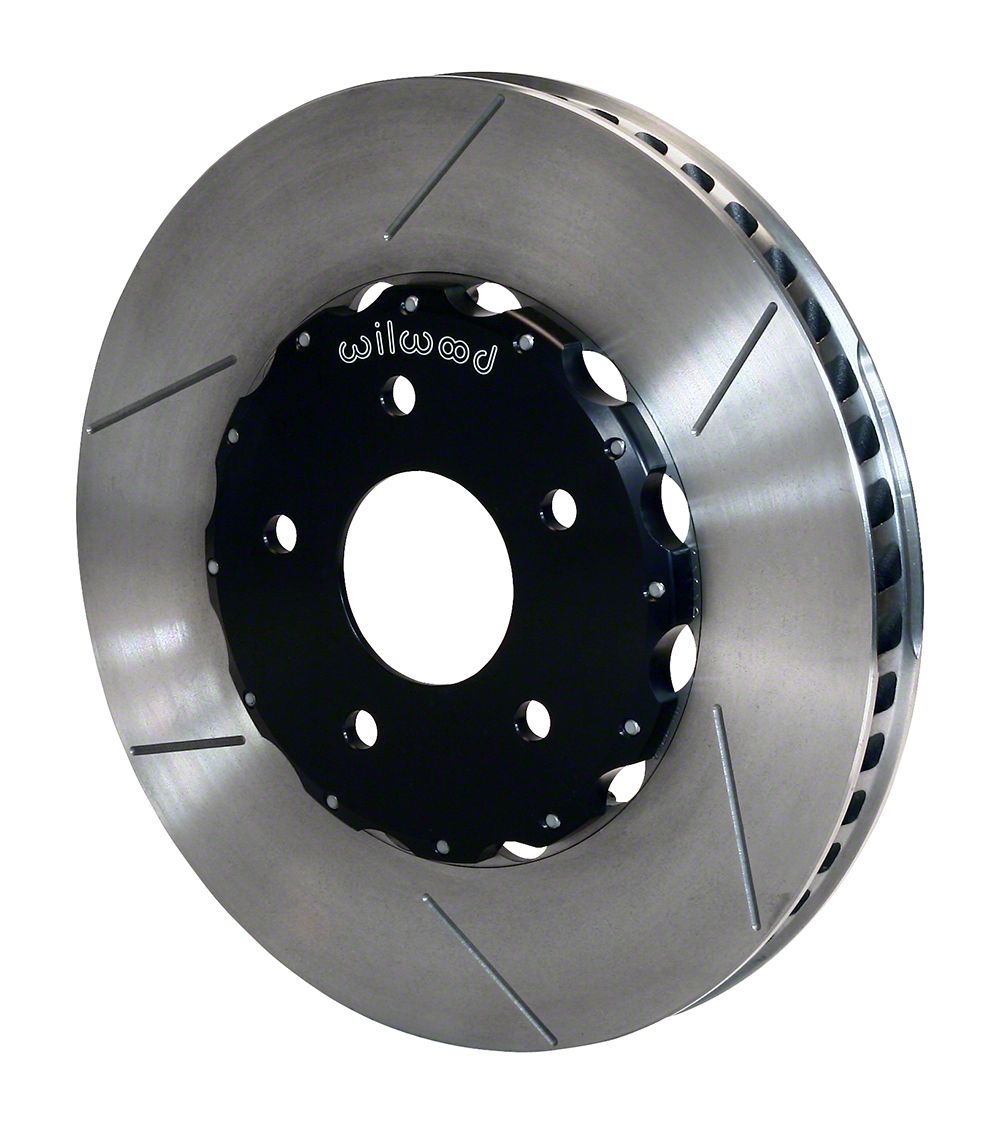 Wilwood Corvette Promatrix Slotted Rotors; Front Pair 1408009U (9704