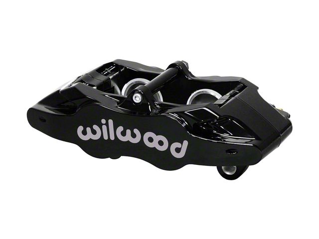 Wilwood SLC56 4-Piston Front Brake Calipers; Black (97-04 Corvette C5; 05-13 Corvette C6 Base)