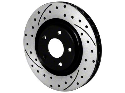 Wilwood SRP Drilled Performance Brake Rotor; Front Driver Side (97-04 Corvette C5; 05-13 Corvette C6 Base)