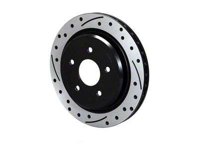 Wilwood SRP Drilled Performance Brake Rotor; Rear Driver Side (97-04 Corvette C5; 05-13 Corvette C6 Base)