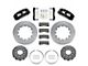 Wilwood SX6R Dynamic Front Big Brake Kit with 14-Inch Slotted Rotors; Black Calipers (97-13 Corvette C5 & C6)
