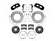 Wilwood SX6R Dynamic Front Big Brake Kit with 14-Inch Slotted Rotors; Black Calipers (14-19 Corvette C7)