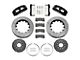 Wilwood SX6R Dynamic Front Big Brake Kit with 15-Inch Slotted Rotors; Black Calipers (97-13 Corvette C5 & C6)